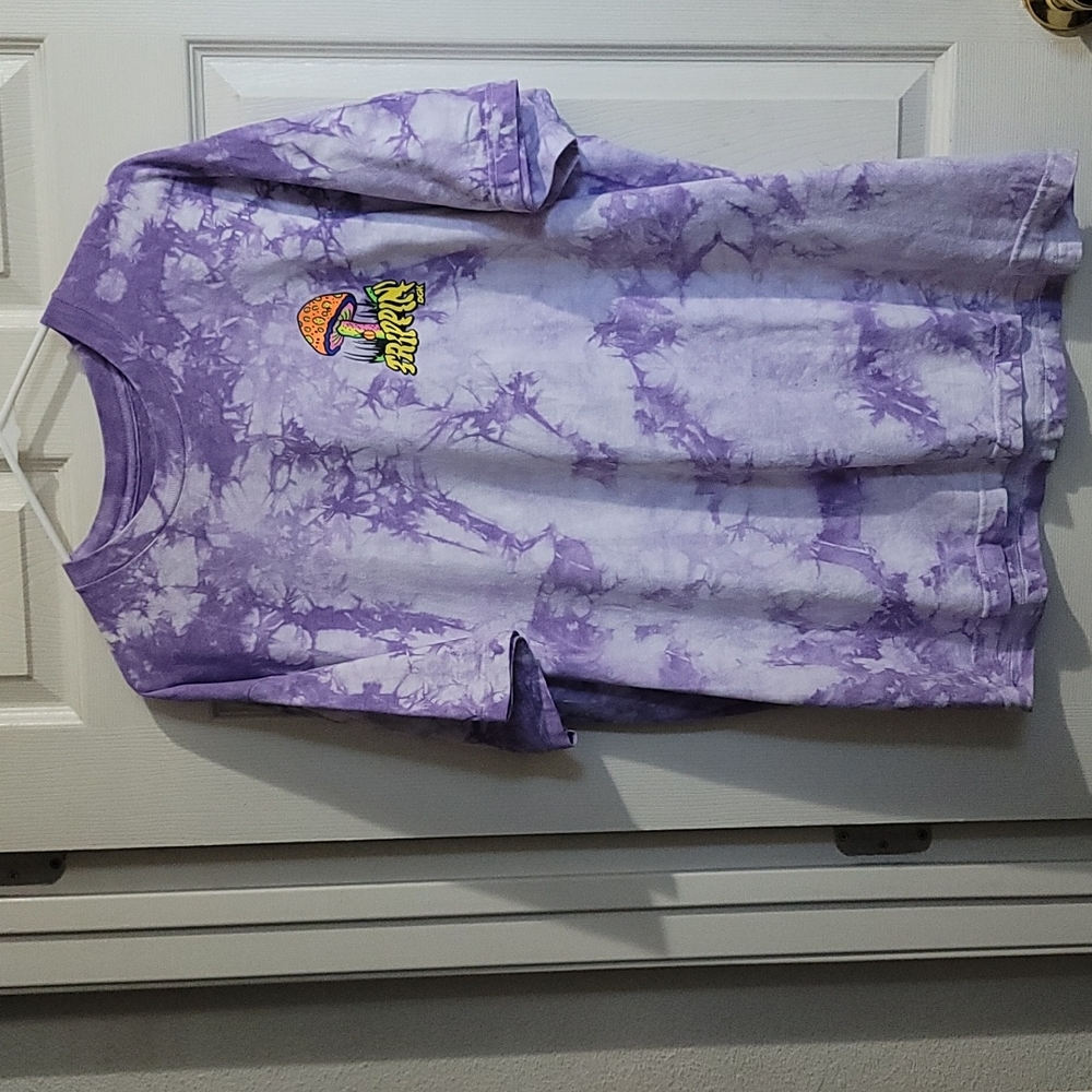 DGK Trippin Purple Tie Dye T-Shirt